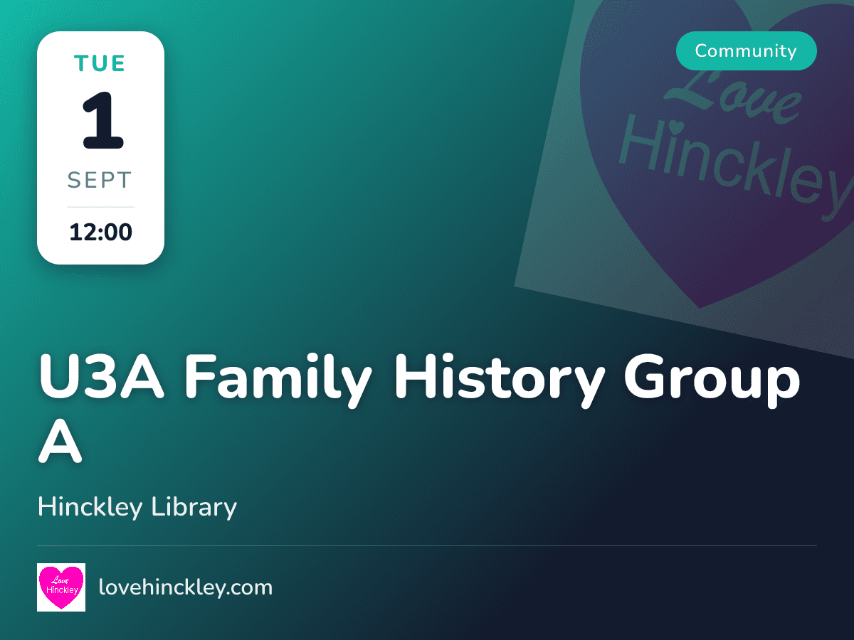 U3A Family History Group A